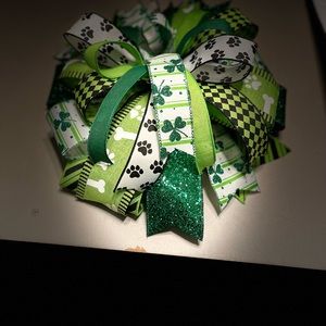 ST Patrick’s Day lantern bow